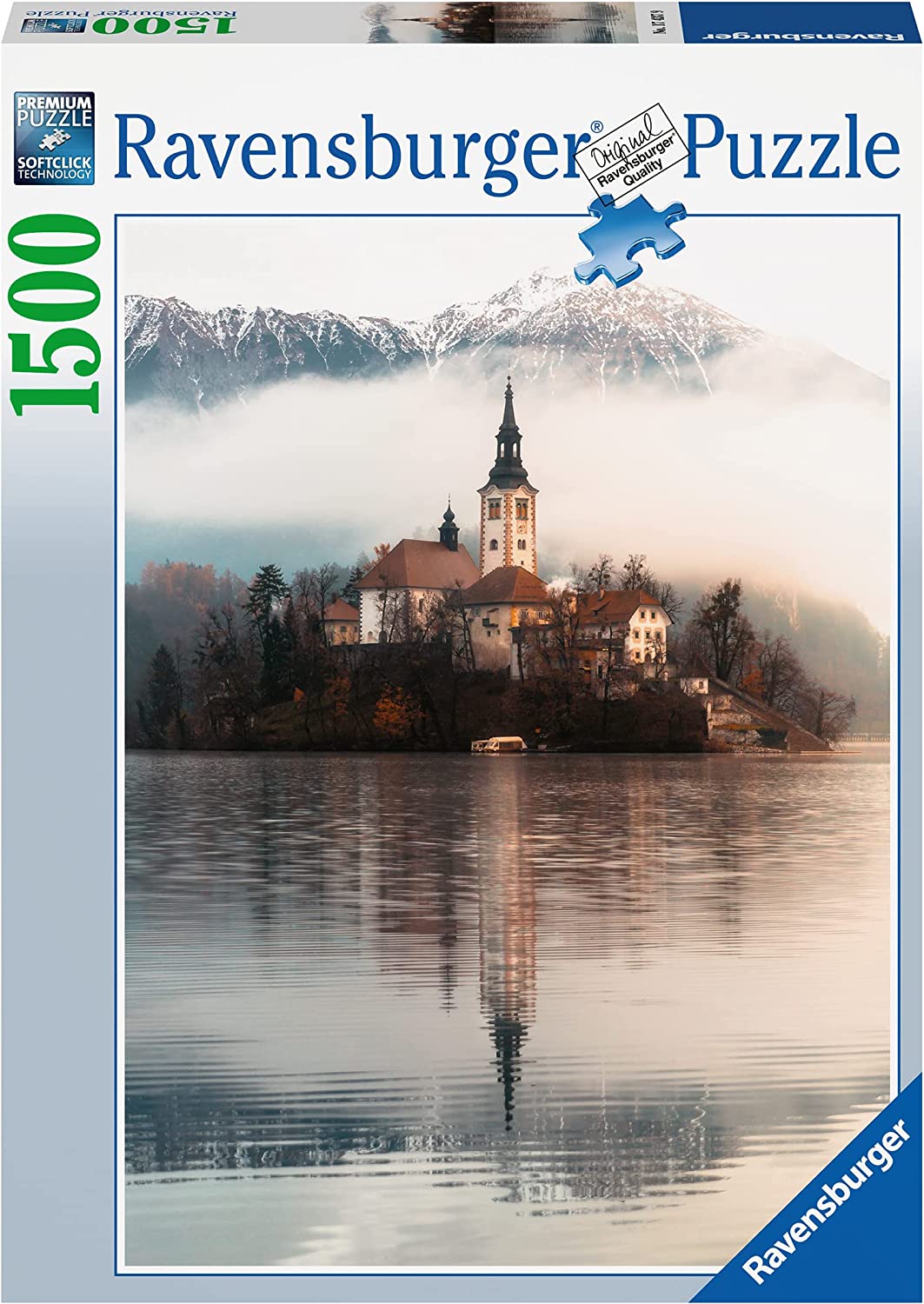 Ravensburger Isola di Bled Slovenia 1500 Piece Puzzle image 0